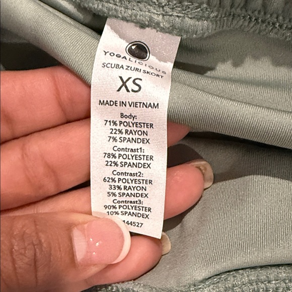 Yogalicious Women's Skirt in Sage Green - Picture 4 of 7